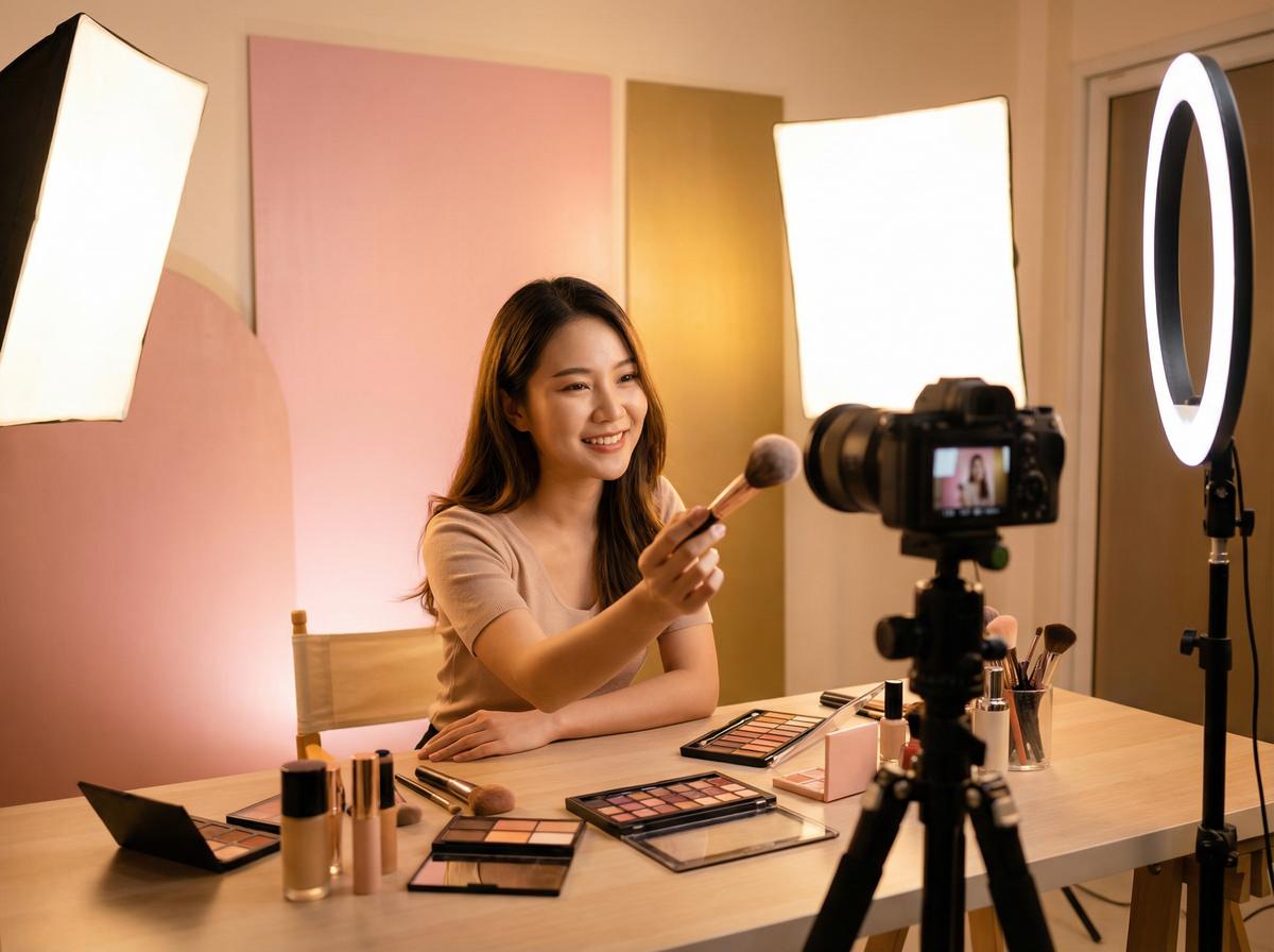 糖心vlog美妆视频教程